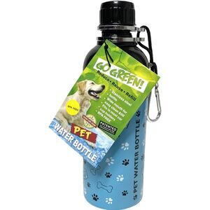 Good Life Gear Stainless Steel Pet Water Bottle – 16 oz – Blue Friends Design